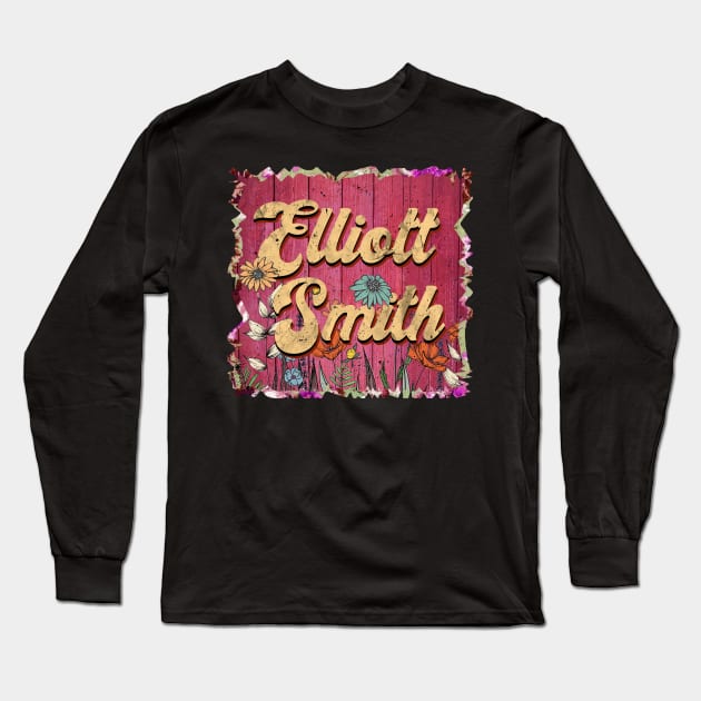 Classic Smith Personalized Flowers Proud Name Long Sleeve T-Shirt by Friday The 13th